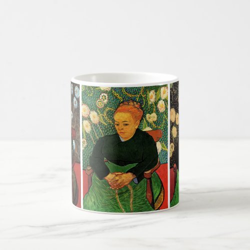 3 different van Gogh Portraits of Augustine Roulin Coffee Mug
