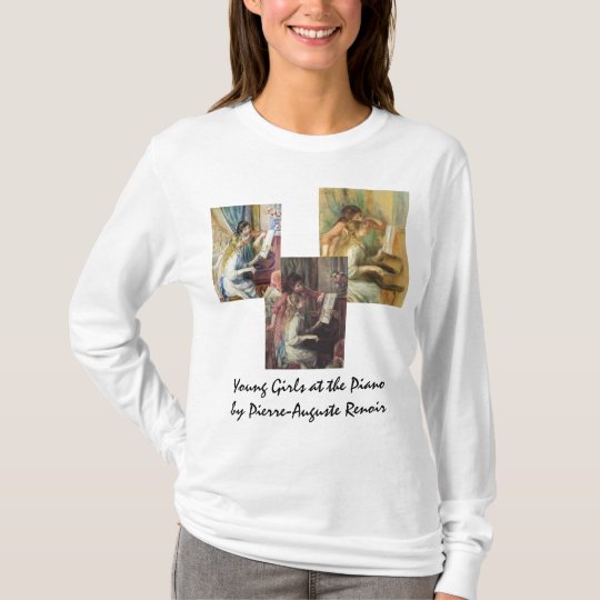3 different Young Girls at the Piano by Renoir T-Shirt