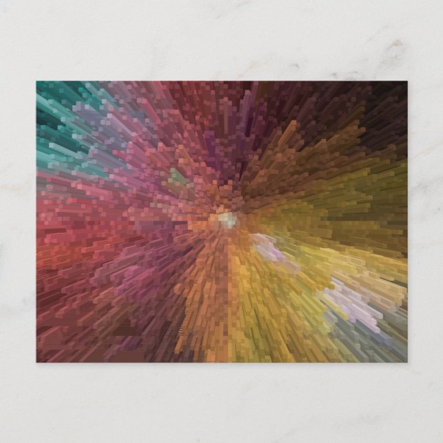 3 Dimensional Art Postcard (Front)