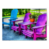 3 Empty Chairs Cards (Front Horizontal)
