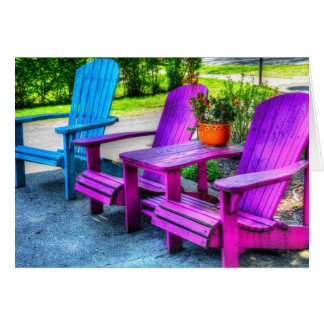 3 Empty Chairs Cards