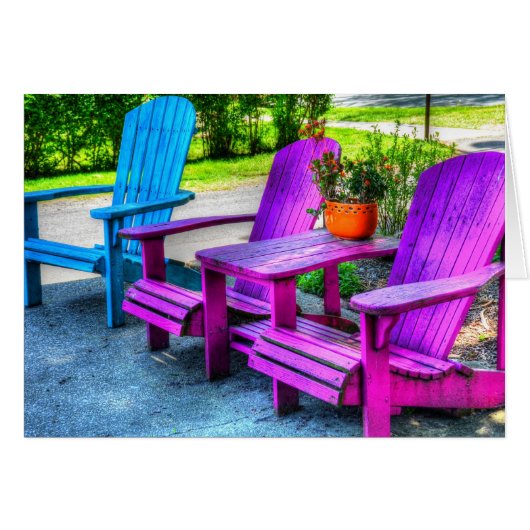 3 Empty Chairs Cards (Front Horizontal)