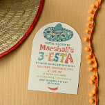 3-Esta Sombrero Boys 3rd Birthday Party Invitation<br><div class="desc">Throw a Mexican-themed third birthday party with these fun personalized invitations. They're ready to be customized with your child's name and all of your party details. A 3-Esta fiesta is the perfect way to celebrate turning three. These invitations feature my illustration of a sombrero and a chili pepper as well...</div>