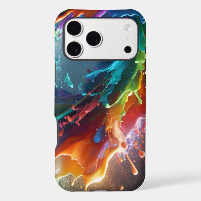 #3 Explsive Colors Iphone Case (Back)