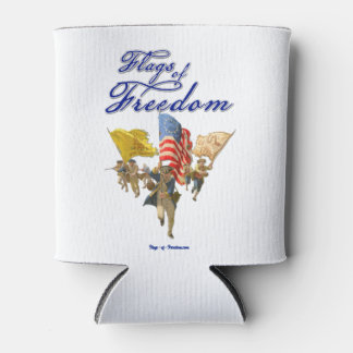 3 Flags of Freedom Can Cooler