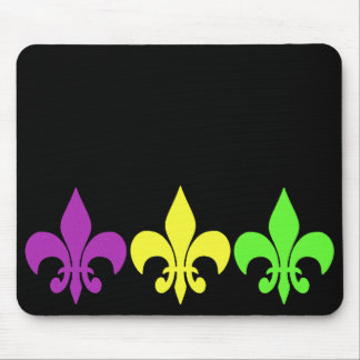 3 Fleur De Lis Mouse Pad