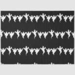 3 Ghosts Black & White Whimsical Halloween Party Tissue Paper<br><div class="desc">3 Ghosts Black & White Whimsical Halloween Tissue paper</div>