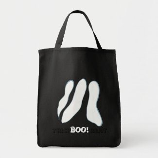 3 Ghosts Coloring Halloween canvas bags