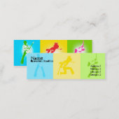 3 Guitarists - Skinny Mini Business Card (Front/Back)