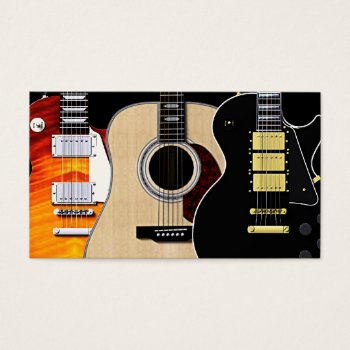 3 Guitars Blank by sc0001 at Zazzle
