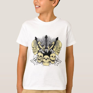 3 Guitars Skulls T-Shirt