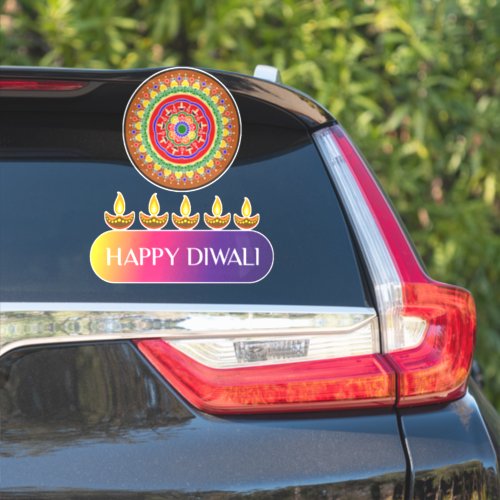 3 Happy Diwali the festival of lights of India  Sticker