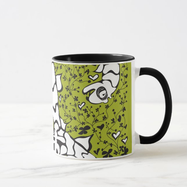 3 Headed Monster large coffee mug (Right)