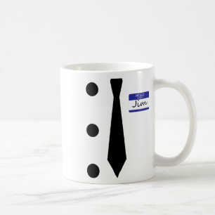 3 Hole Punch Jim Costume Easy Halloween T Shirt Coffee Mug