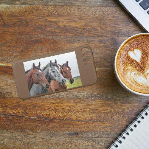 3 Horse Heads Apple iPhone 87 Case Equestrian 