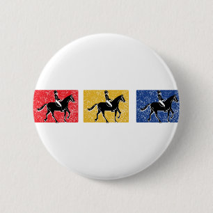 3-Horse-Riders Button