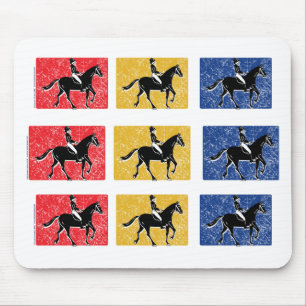 3-Horse-Riders Mouse Pad