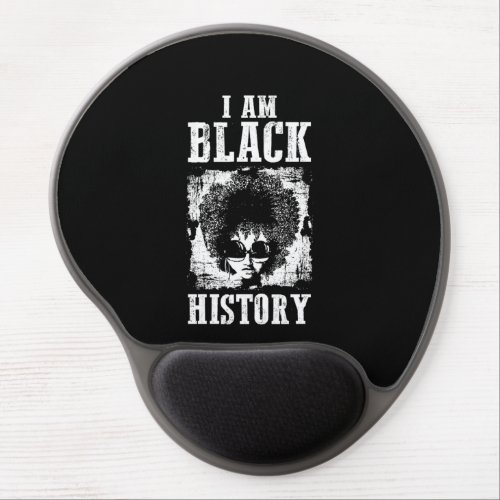 3 I Am Black History Manuel Gel Mouse Pad