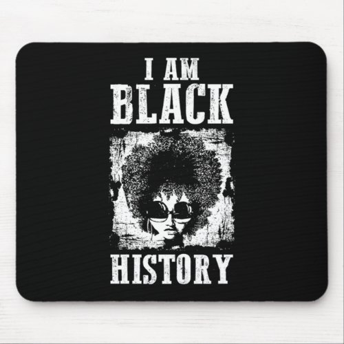 3 I Am Black History Manuel Mouse Pad