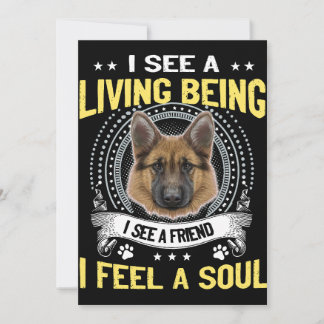 3 I See A Living Being I See A Friend I feel A Sou Invitation