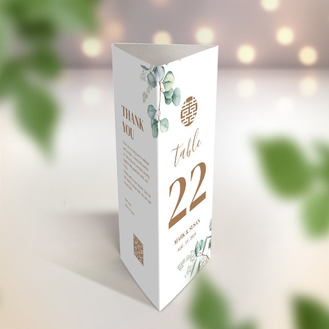 3 in 1 Table number, Menu & thank you card (Creator Uploaded)