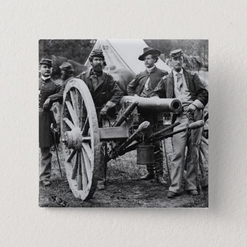 3 inch Ord Rifle Cannon _ Civil War Pinback Button