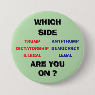 3 inch round Button