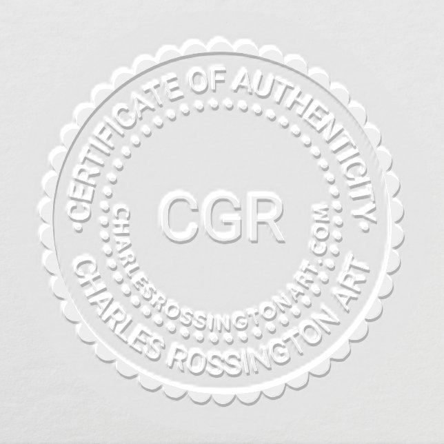 3 Initial Certificate of Authenticity #7A Name URL Embosser (Design)
