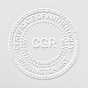 3 Initial Certificate of Authenticity #8 Name URL Embosser