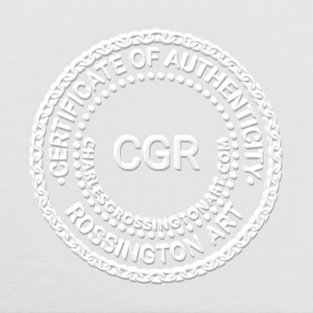3 Initial Certificate of Authenticity #8 Name URL Embosser (Design)