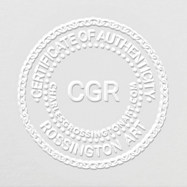 3 Initial Certificate of Authenticity #8S Name URL Embosser (Design)