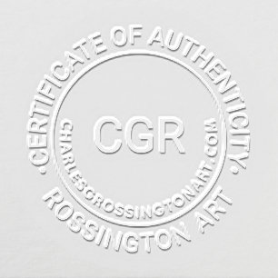 3 Initial Certificate of Authenticity Name URL #8 Embosser