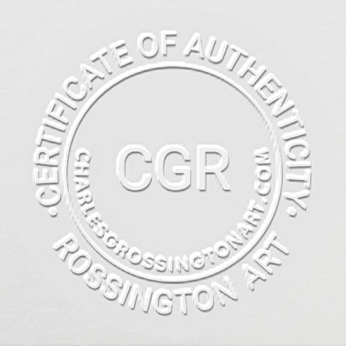 3 Initial Certificate of Authenticity Name URL #8 Embosser