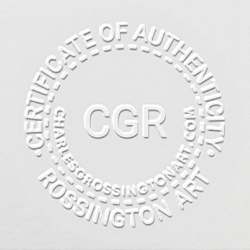 3 Initial Certificate of Authenticity Name URL #9 Embosser