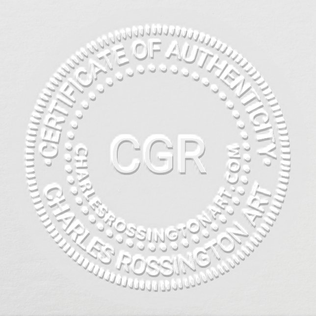 3 Initial “Certificate of Authenticity” Name URL Embosser (Design)