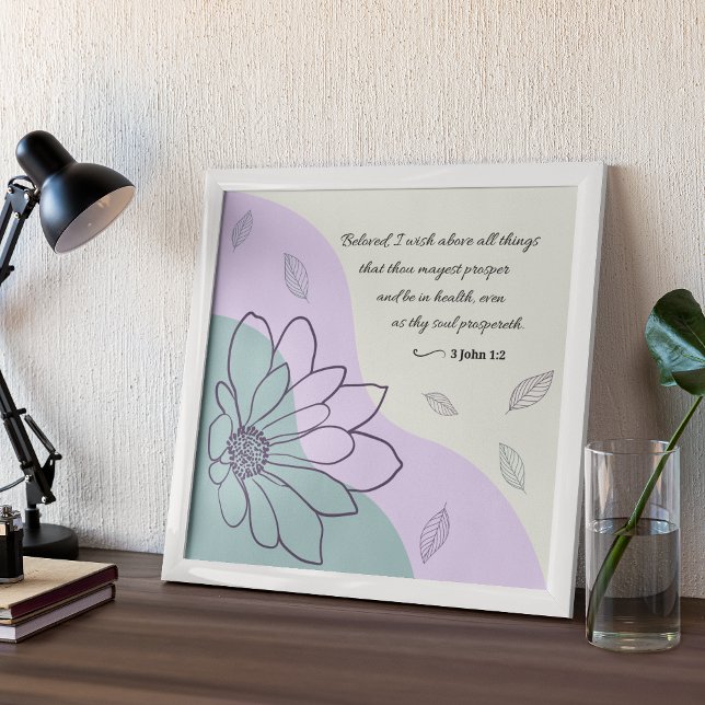 3 John 1:2 KJV Prosperity Poster  (Creator Uploaded)