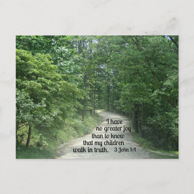 3 John 1:4 Postcard (Front)