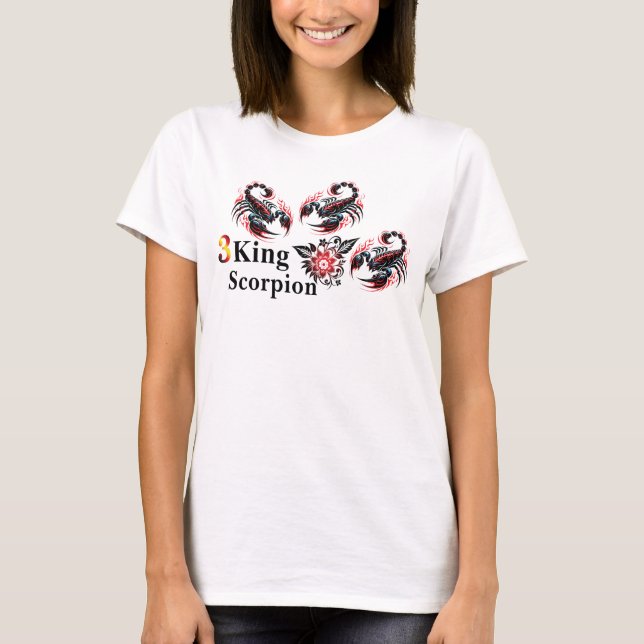 3 King Sporpion Women Shirt (Front)
