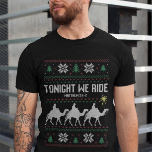 3 Kings Tonight We Ride Ugly Sweater Christmas