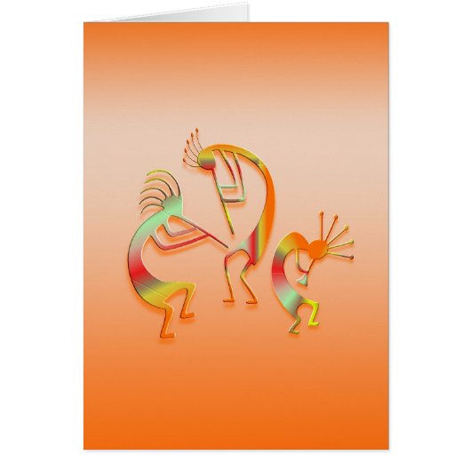 3 Kokopelli #51 Cards (Front)