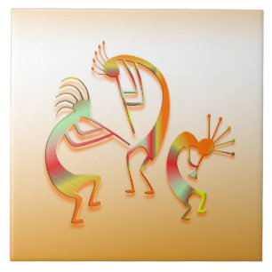3 Kokopelli_#51 Tile