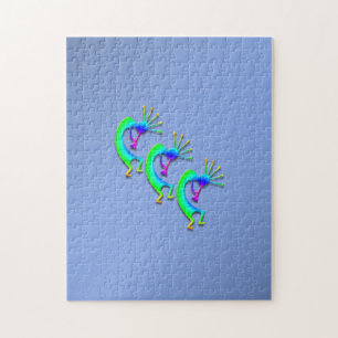 3 Kokopelli #86 Jigsaw Puzzle