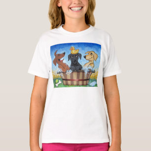 3 Labs in a Tub Shirt