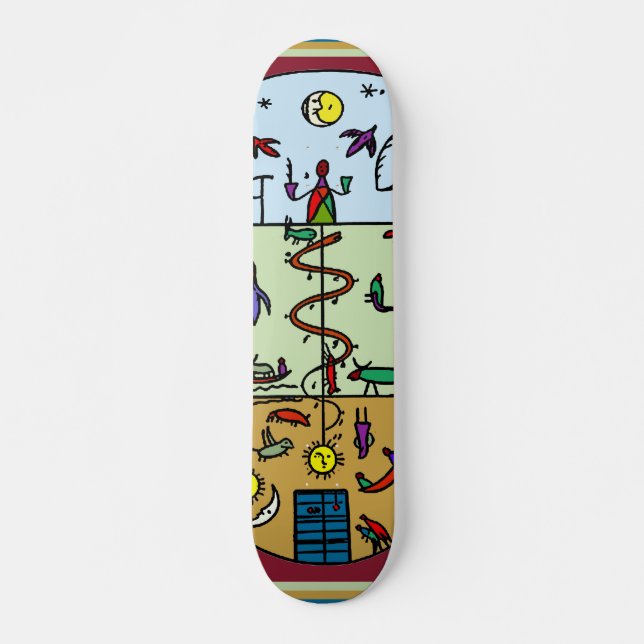 3 Layers of Life Skateboard Deck (Front)