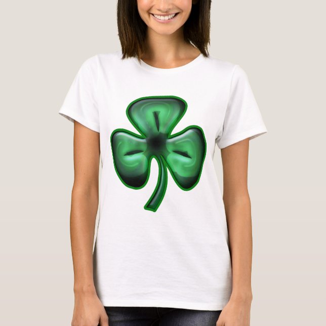 3 Leaf Clover Long Sleeve T-Shirt (Front)