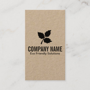 3 Leaf Eco Friendly 2 Business Card