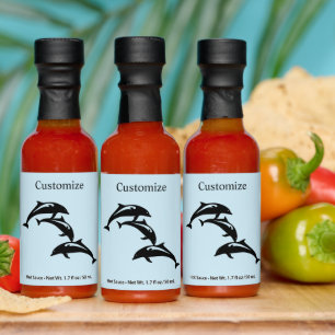 3 Leaping Porpoises Thunder_Cove Hot Sauces