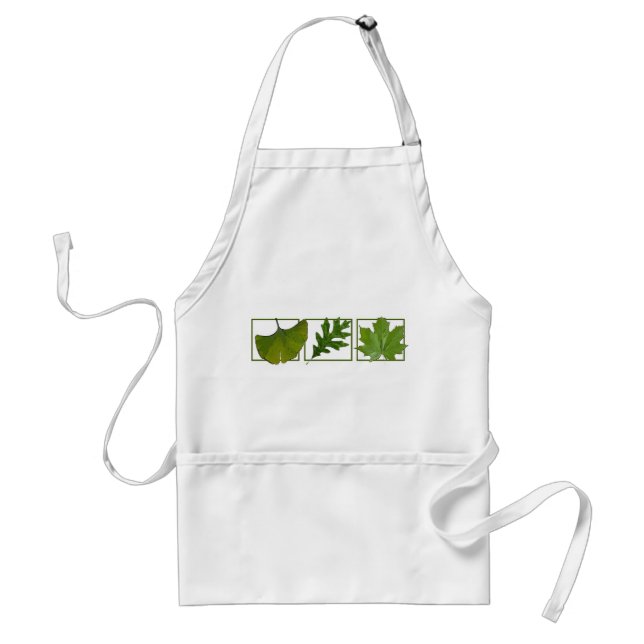 3 leaves adult apron (Front)