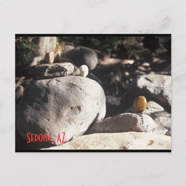 3 lil Rocks Postcard (Front)