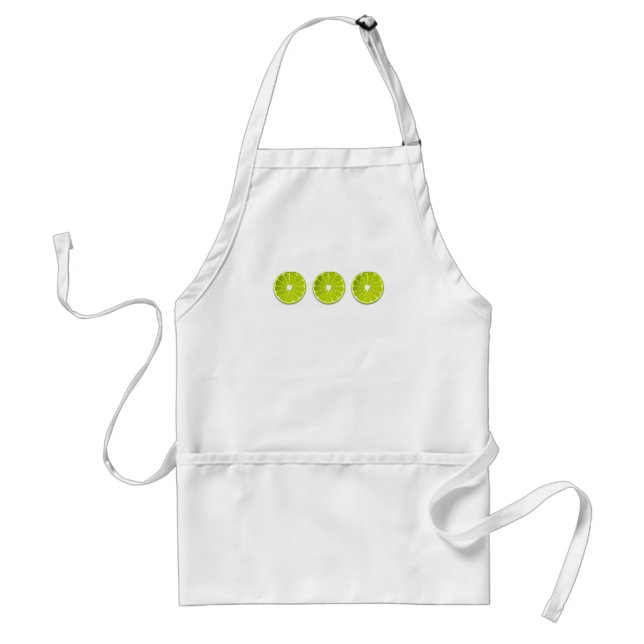 3 Limes Adult Apron (Front)